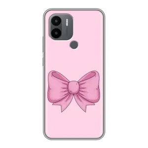 Чохол банти для Xiaomi Redmi A1 Plus (Рожевий бантик)