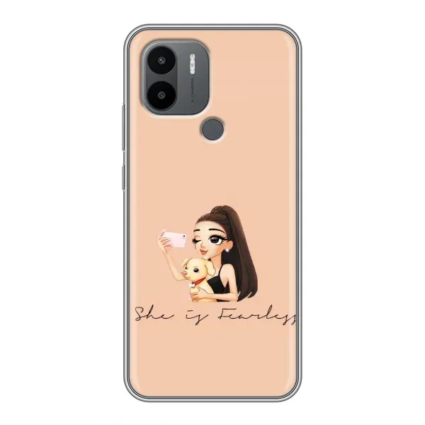 Чехол с рисунком «С собакой» для Xiaomi Redmi A1 Plus Чехол с рисунком «С собакой» для Xiaomi Redmi A1 Plus