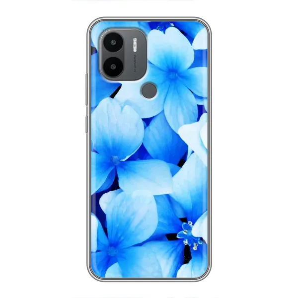 Чехол с рисунком «Синие цветы» для Xiaomi Redmi A1 Plus Чехол с рисунком «Синие цветы» для Xiaomi Redmi A1 Plus