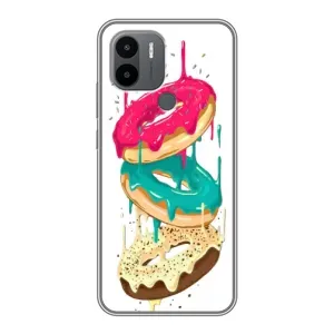 Чехол с изображением вкусной еды для Xiaomi Redmi A1 Plus (Сочные пончики)