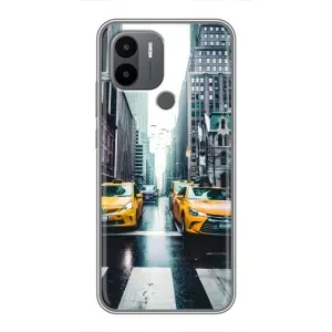 Силиконовый бампер (Работники) на Xiaomi Redmi A1 Plus (Такси)