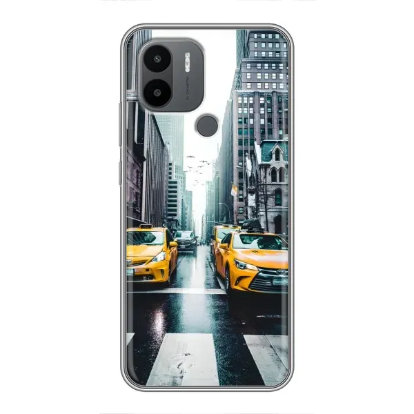 Чехол с рисунком «Такси» для Xiaomi Redmi A1 Plus Чехол с рисунком «Такси» для Xiaomi Redmi A1 Plus