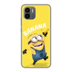 Мультяшный принт на Чехол для Редми А1 (Banana)