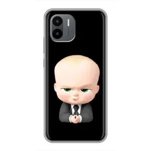 Мультяшный принт на Чехол для Редми А1 (Бос)