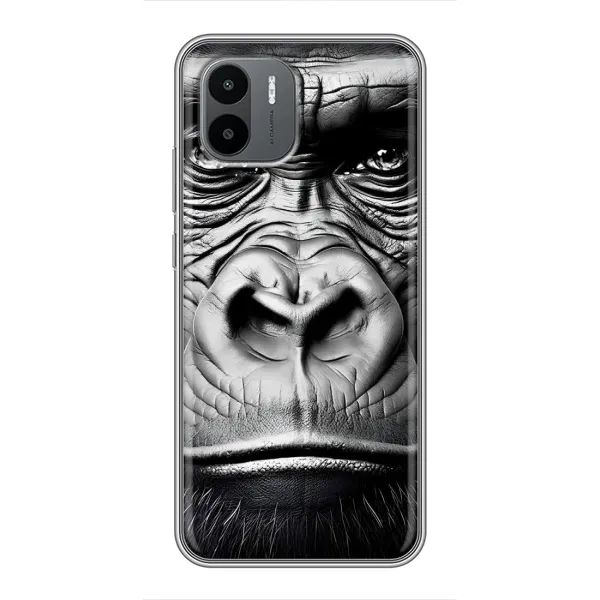 Чехол с рисунком «Черная обезьяна» для Xiaomi Redmi A1 Чехол с рисунком «Черная обезьяна» для Xiaomi Redmi A1