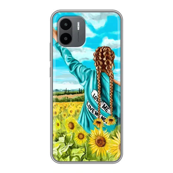 Чехол с рисунком «Девушка на поле» для Xiaomi Redmi A1 Чехол с рисунком «Девушка на поле» для Xiaomi Redmi A1