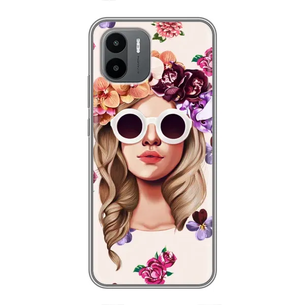 Чехол с рисунком «Девушка в очках» для Xiaomi Redmi A1 Чехол с рисунком «Девушка в очках» для Xiaomi Redmi A1