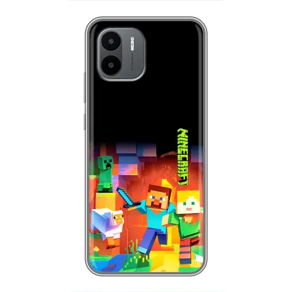 Чехол с рисунком «Герой Майнкрафт» для Xiaomi Redmi A1 Чехол с рисунком «Герой Майнкрафт» для Xiaomi Redmi A1