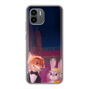 Силиконовый чехол с принтом Зоотрополіс для Xiaomi Redmi A1 (Главные герои)