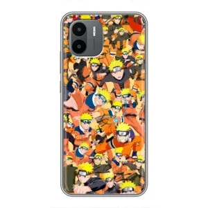 Чехлы с принтом Наруто на Xiaomi Redmi A1 (Коллаж Наруто)