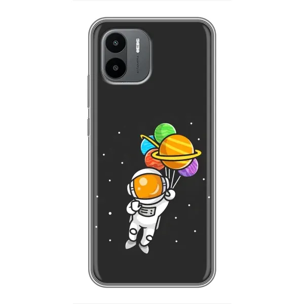 Чехол с рисунком «Космонавт с шариками» для Xiaomi Redmi A1 Чехол с рисунком «Космонавт с шариками» для Xiaomi Redmi A1
