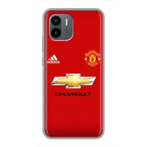 Силиконовые Чехлы принт Футбол на Xiaomi Redmi A1 (Man United)