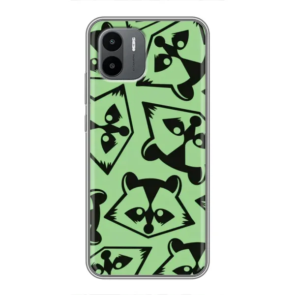 Чехол с рисунком «Мордочки Енота» для Xiaomi Redmi A1 Чехол с рисунком «Мордочки Енота» для Xiaomi Redmi A1