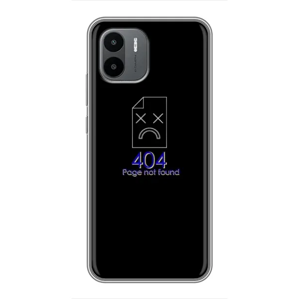 Чехол с рисунком «Ошибка 404» для Xiaomi Redmi A1 Чехол с рисунком «Ошибка 404» для Xiaomi Redmi A1