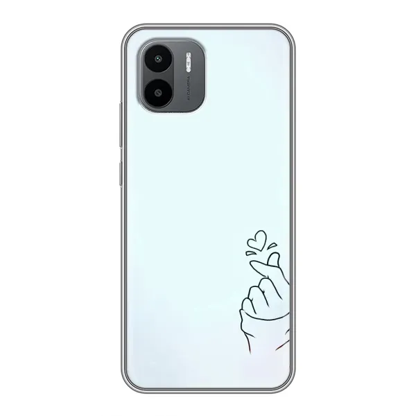 Чехол с рисунком «Сердце на голубом» для Xiaomi Redmi A1 Чехол с рисунком «Сердце на голубом» для Xiaomi Redmi A1