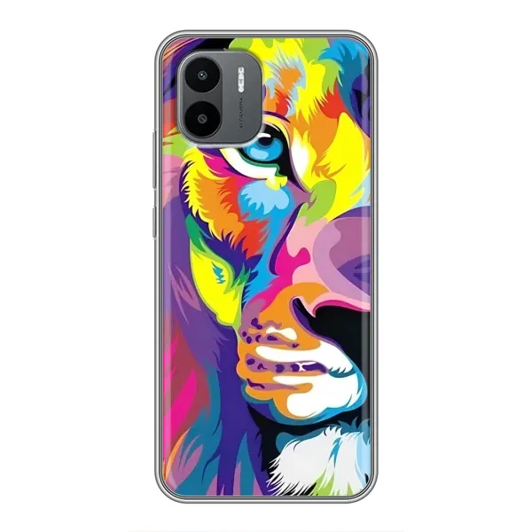 Чехол с рисунком «Яркий Лев» для Xiaomi Redmi A1 Чехол с рисунком «Яркий Лев» для Xiaomi Redmi A1