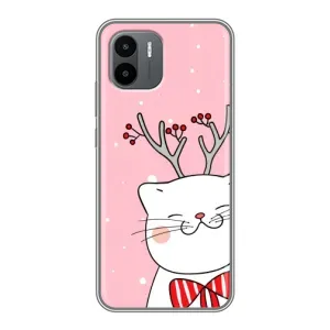 Чехол на тематику: Коты для Xiaomi Redmi A1 (Зимний кот)