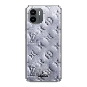 Текстурний Чохол Louis Vuitton для Редмі А2 (Білий ЛВ)