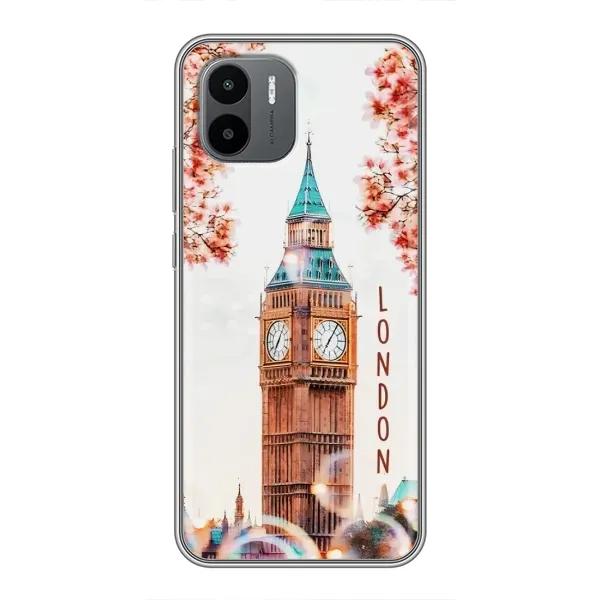 Чехол с рисунком «Часы Лондон» для Xiaomi Redmi A2