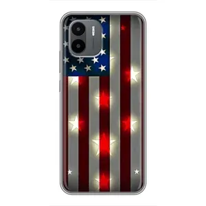 Чехол Флаг USA для Xiaomi Redmi A2 (Флаг США 2)