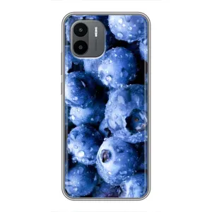 Чехол с изображением вкусной еды для Xiaomi Redmi A2 (Голубика)