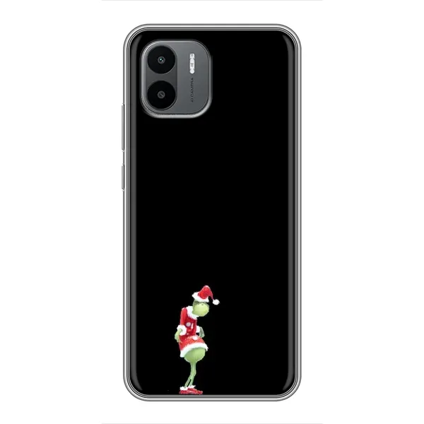 Чехол с рисунком «Гринч на чорном» для Xiaomi Redmi A2 Чехол с рисунком «Гринч на чорном» для Xiaomi Redmi A2