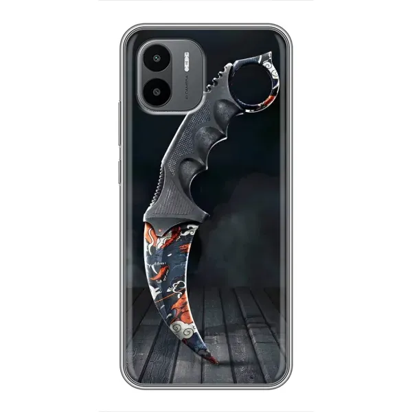 Чехол с рисунком «Кинжал КС ГО» для Xiaomi Redmi A2 Чехол с рисунком «Кинжал КС ГО» для Xiaomi Redmi A2