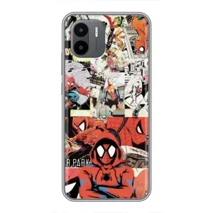 Чехол Супергерой Человека Паука на Xiaomi Redmi A2 (Комикс Паука)