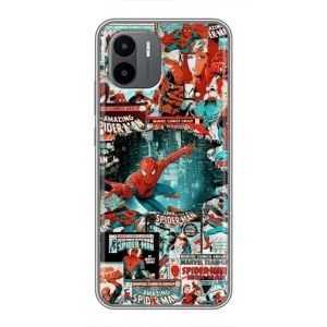 Чехол Супергерой Человека Паука на Xiaomi Redmi A2 (Комиксы Человек Паук)