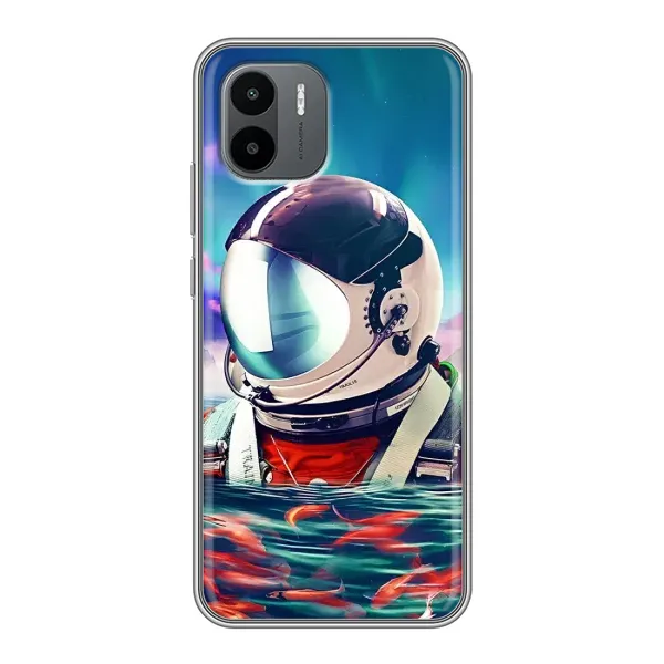 Чехол с рисунком «Космонавт в воде» для Xiaomi Redmi A2 Чехол с рисунком «Космонавт в воде» для Xiaomi Redmi A2