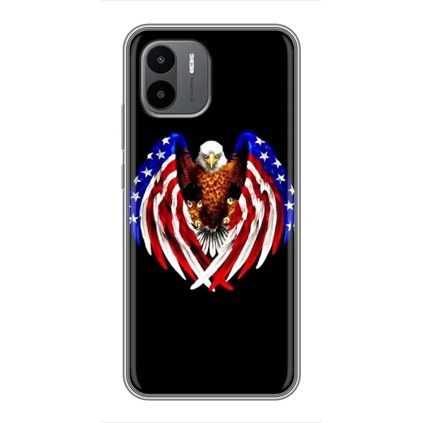 Чехол с рисунком «Крылья США» для Xiaomi Redmi A2