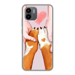Чохол (ТПУ) Милі песики для Xiaomi Redmi A2 (Любов до собак)
