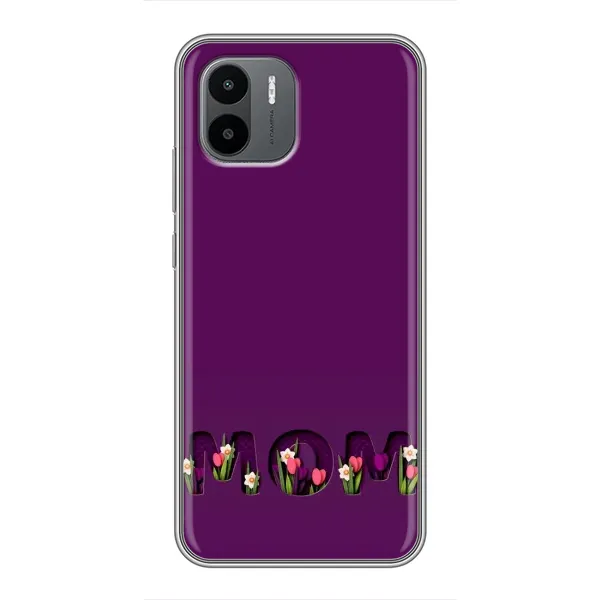 Чехол с рисунком «Мама с цветами» для Xiaomi Redmi A2 Чехол с рисунком «Мама с цветами» для Xiaomi Redmi A2