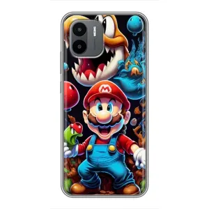 Чехол с рисунком «Марио» для Xiaomi Redmi A2