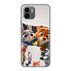 Силіконовий чохол з принтом Зоотрополіс для Xiaomi Redmi A2 (Персонажі Зоо)