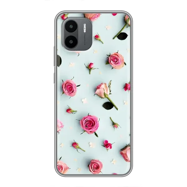 Чехол с рисунком «Разные цветы» для Xiaomi Redmi A2 Чехол с рисунком «Разные цветы» для Xiaomi Redmi A2