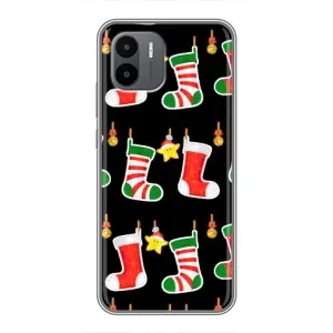 Силіконовий бампер на різдво для Xiaomi Redmi A2 (Різдвяні подарунки)