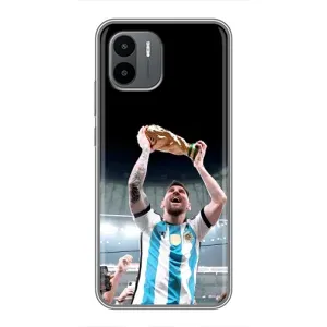 Чохли Лео Мессі Аргентина для Xiaomi Redmi A2 (Щасливий Мессі)