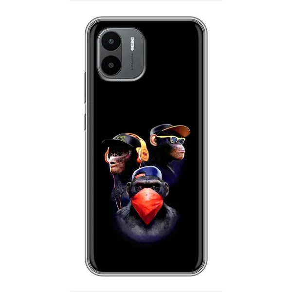Чехол с рисунком «Три обезьяны» для Xiaomi Redmi A2 Чехол с рисунком «Три обезьяны» для Xiaomi Redmi A2