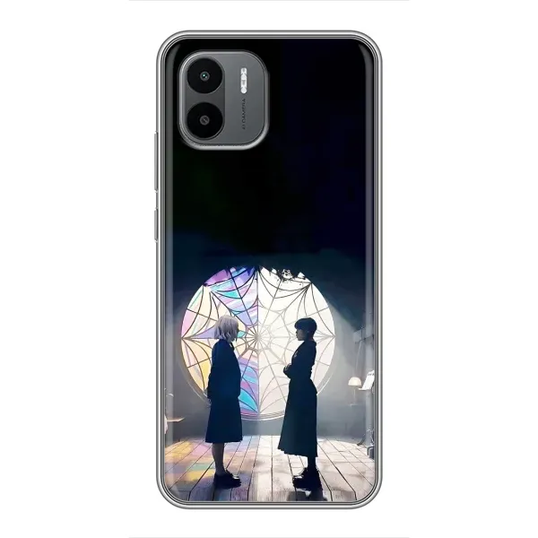 Чехол с рисунком «Уэнсдей и Энди» для Xiaomi Redmi A2 Чехол с рисунком «Уэнсдей и Энди» для Xiaomi Redmi A2