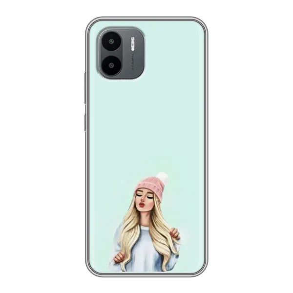 Чехол с рисунком «В шапке» для Xiaomi Redmi A2 Чехол с рисунком «В шапке» для Xiaomi Redmi A2
