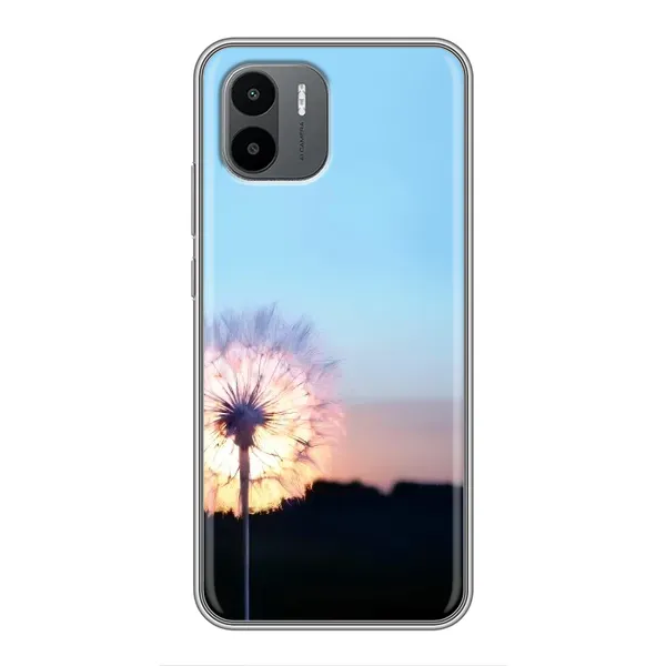 Чехол с рисунком «Закат с одуванчиком» для Xiaomi Redmi A2 Чехол с рисунком «Закат с одуванчиком» для Xiaomi Redmi A2