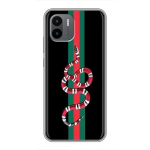 Чехлы Бренд GUCCI для Xiaomi Redmi A2 (Змей Гуччи)