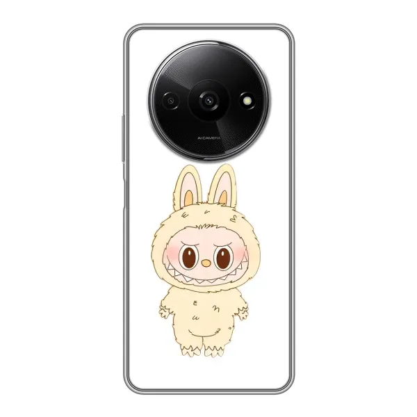 Чехол с рисунком «Бежевый Лабубу» для Xiaomi Redmi A3 Чехол с рисунком «Бежевый Лабубу» для Xiaomi Redmi A3