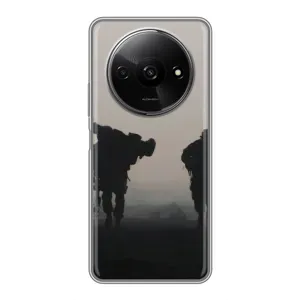 Чохли на військову тематику для Xiaomi Redmi A3 (Бій солдат)