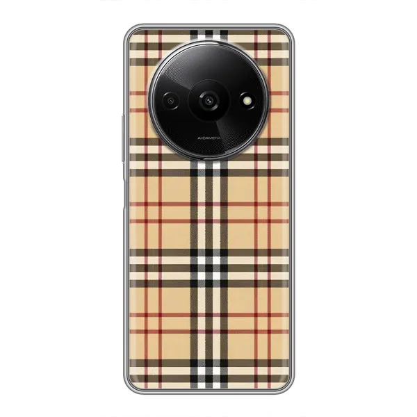 Чехол с рисунком «Burberry стиль» для Xiaomi Redmi A3 Чехол с рисунком «Burberry стиль» для Xiaomi Redmi A3