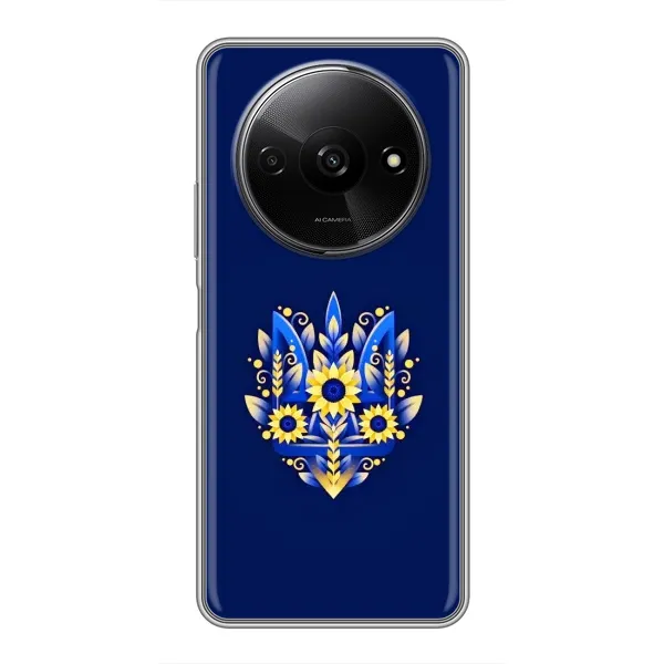 Чехол с рисунком «Цветущий Герб» для Xiaomi Redmi A3 Чехол с рисунком «Цветущий Герб» для Xiaomi Redmi A3