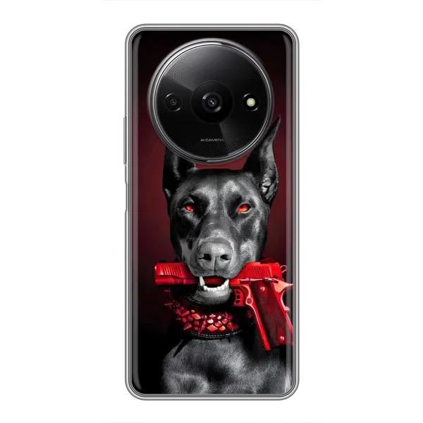 Чехол с рисунком «Доберман злой» для Xiaomi Redmi A3 Чехол с рисунком «Доберман злой» для Xiaomi Redmi A3