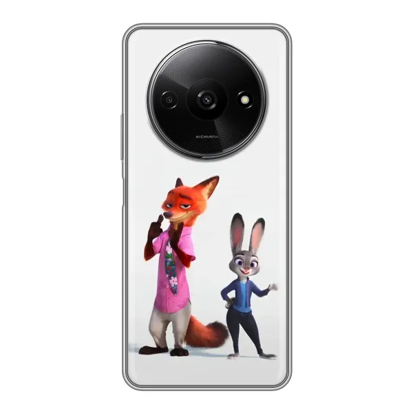 Чехол с рисунком «Джуди и Ник» для Xiaomi Redmi A3 Чехол с рисунком «Джуди и Ник» для Xiaomi Redmi A3
