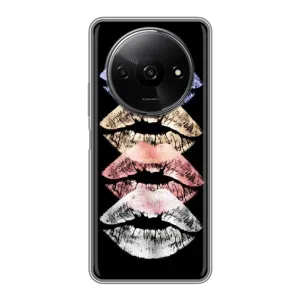 Чехол Стильные девушки на Xiaomi Redmi A3 (Губы)